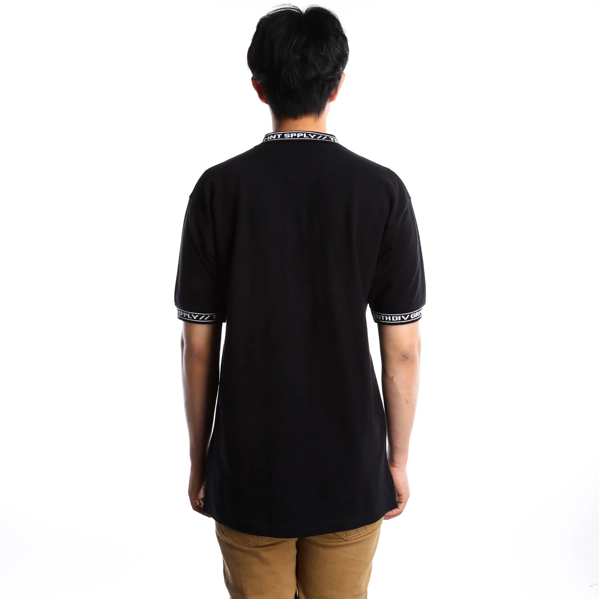 10 Deep Sharps Polo - Black