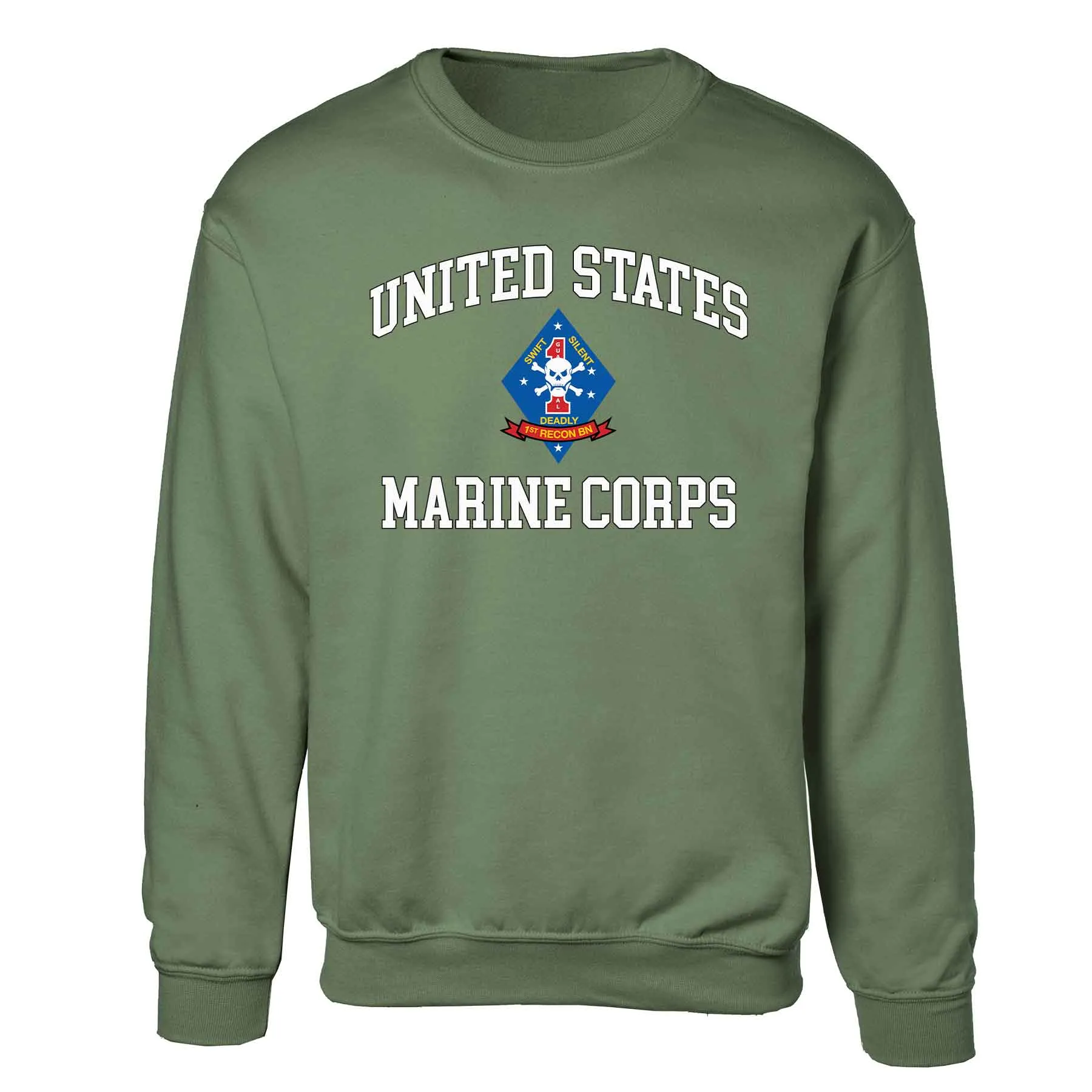 1st Recon Battalion USMC Sweatshirt