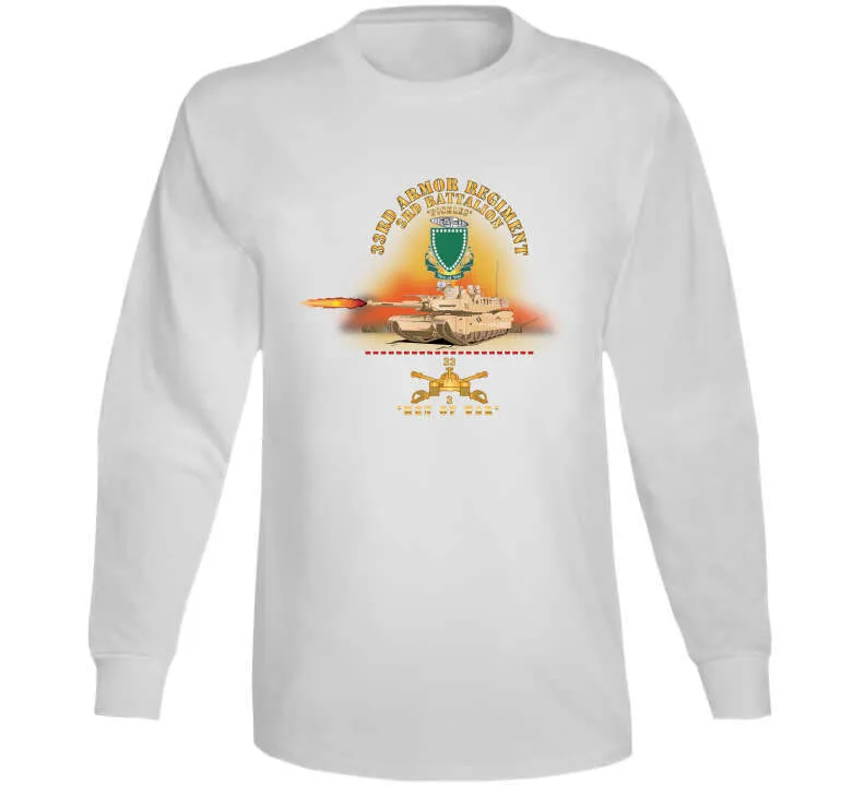 3rd Bn 33rd Armor Branch W 33rd Armor Pickles Dui - Men Of War W Fire -  X 300  Classic T Shirt, Crewneck Sweatshirt, Hoodie, Long Sleeve