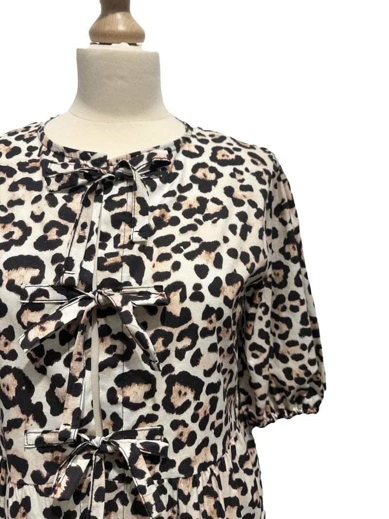 A-bee - Top Leopard knots 12775LO - Animals