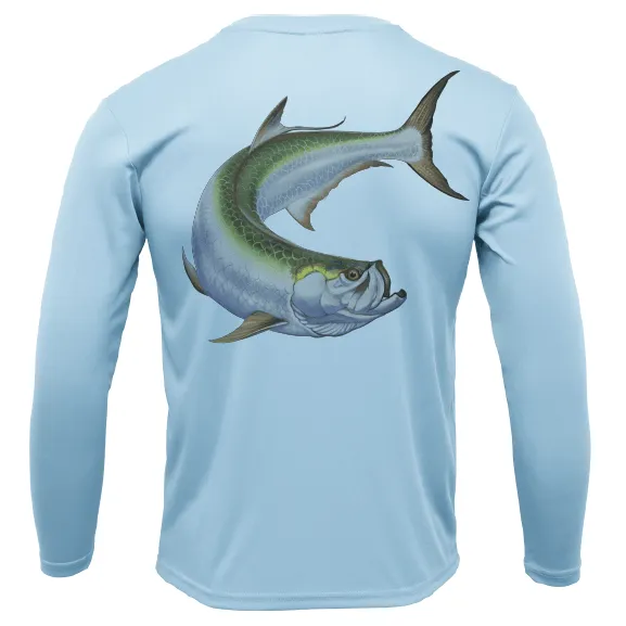 Action Tarpon Long Sleeve UPF 50  Dry-Fit Shirt