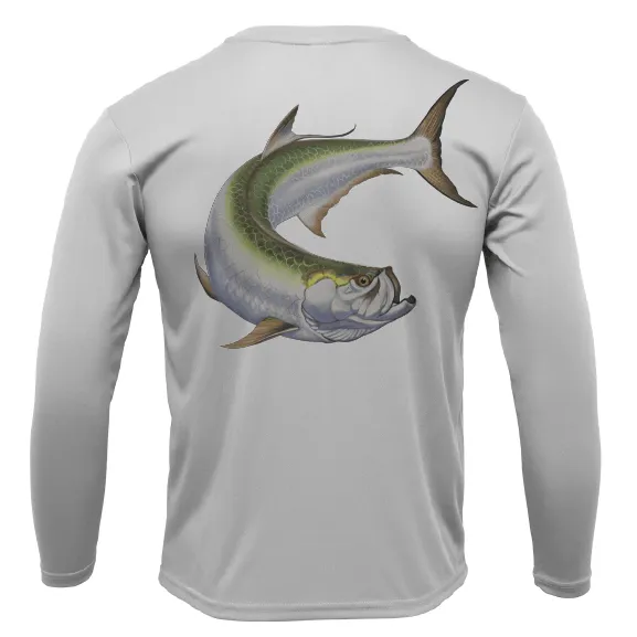 Action Tarpon Long Sleeve UPF 50  Dry-Fit Shirt