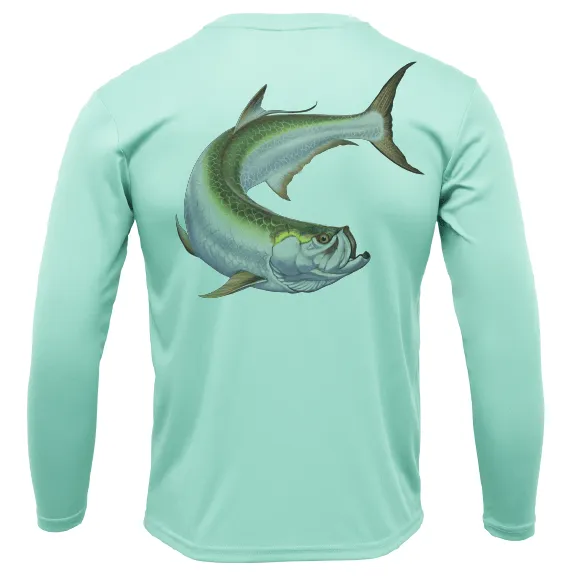 Action Tarpon Long Sleeve UPF 50  Dry-Fit Shirt