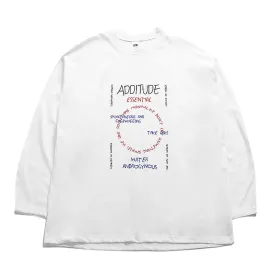 ADD Graffiti Long Sleeve Tee White