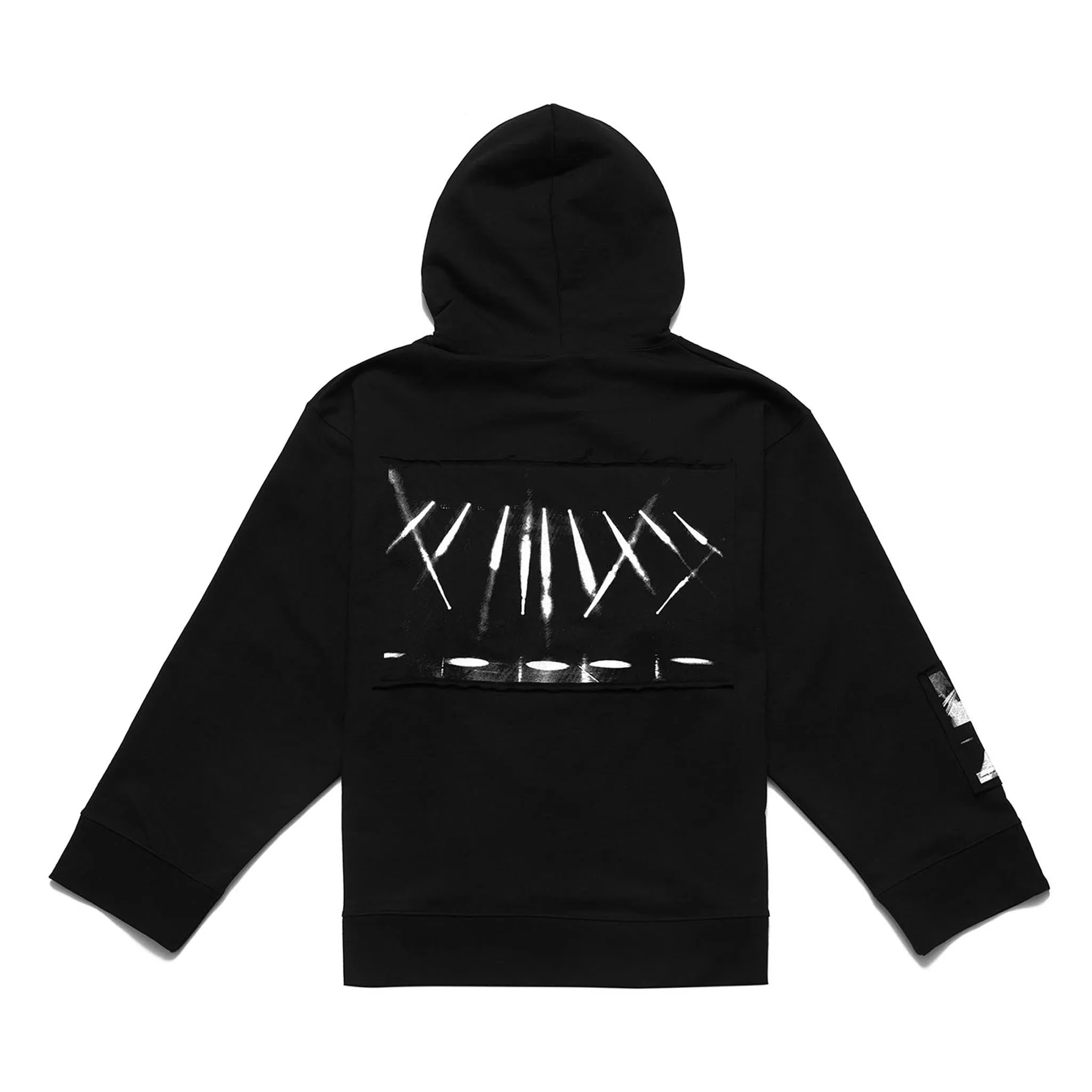 ADD I Am Safe Patch Avantgarde Hoodie Black