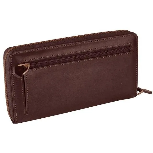 Adpel Dakota Leather Purse | Brown