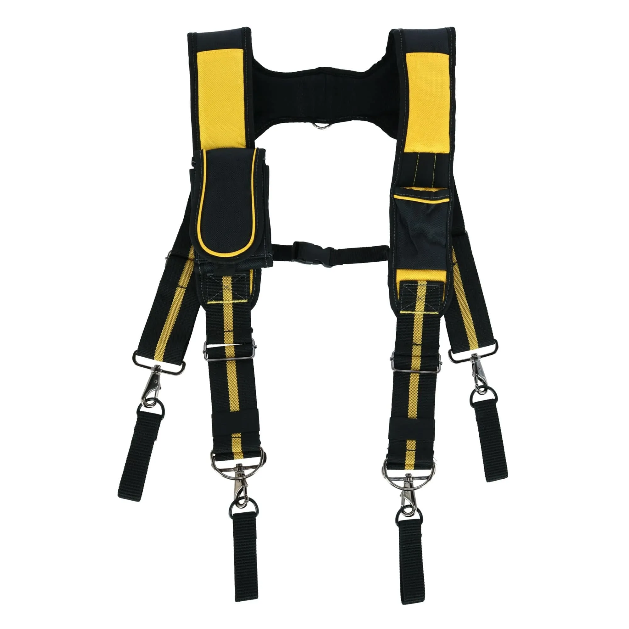 Aisenin Men's Suspenders with Magnetic Pocket & Swivel Hooks & Tool Belt Loops