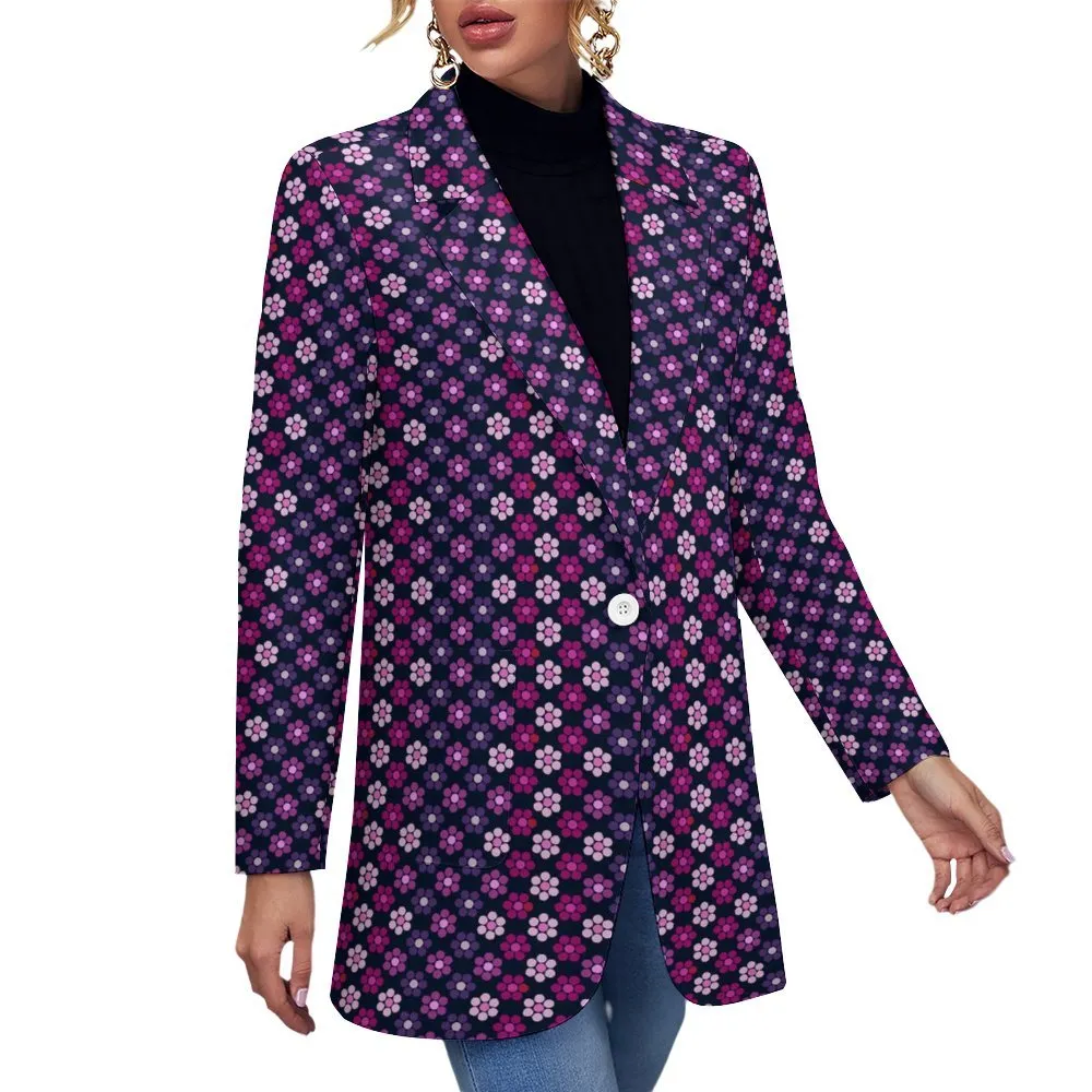 All Over Print Women&#039;s Blazer Women's casual suit