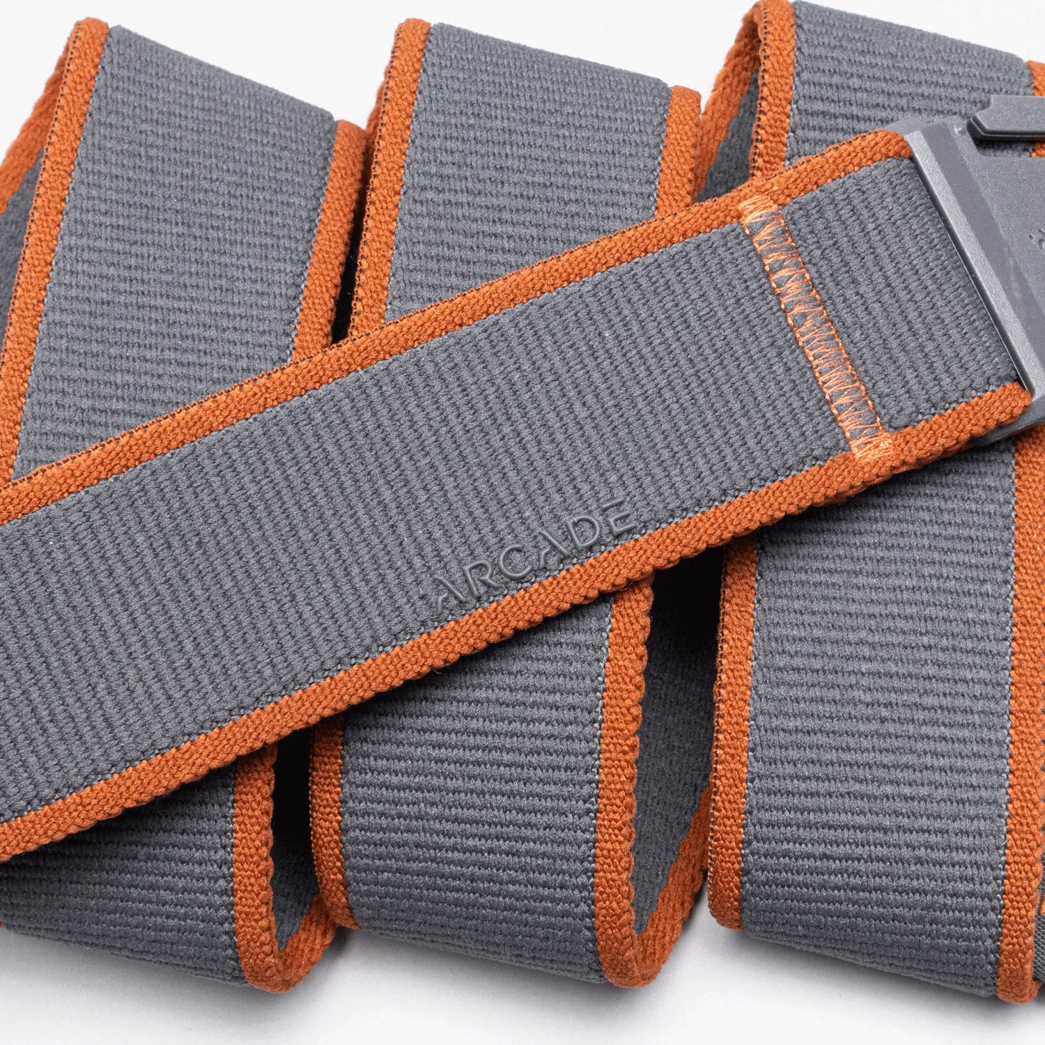 Arcade Carto Belt Charcoal/Saddle