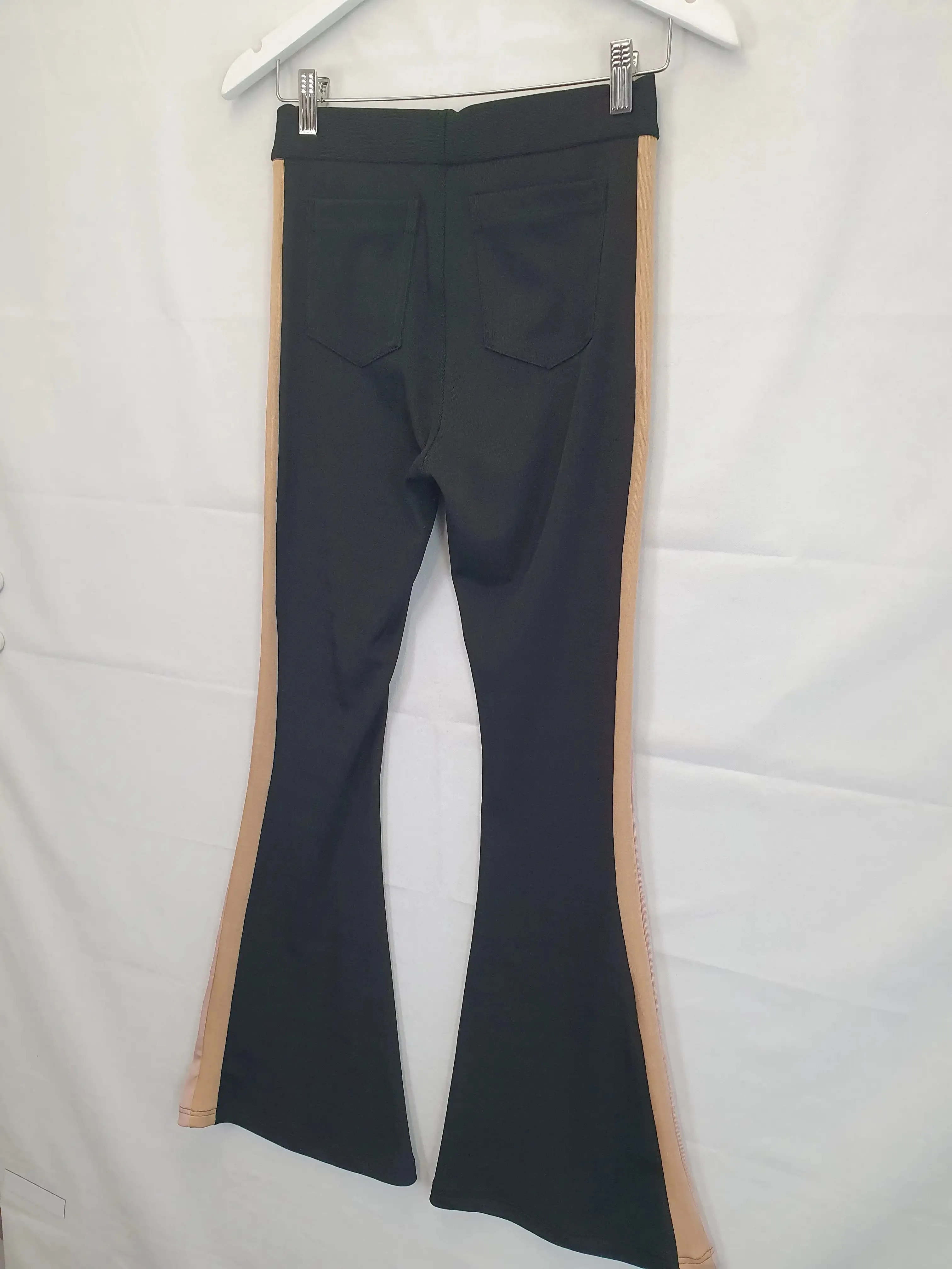 Assorted Brands Wide Leg Stripe Stretch Pants Size M