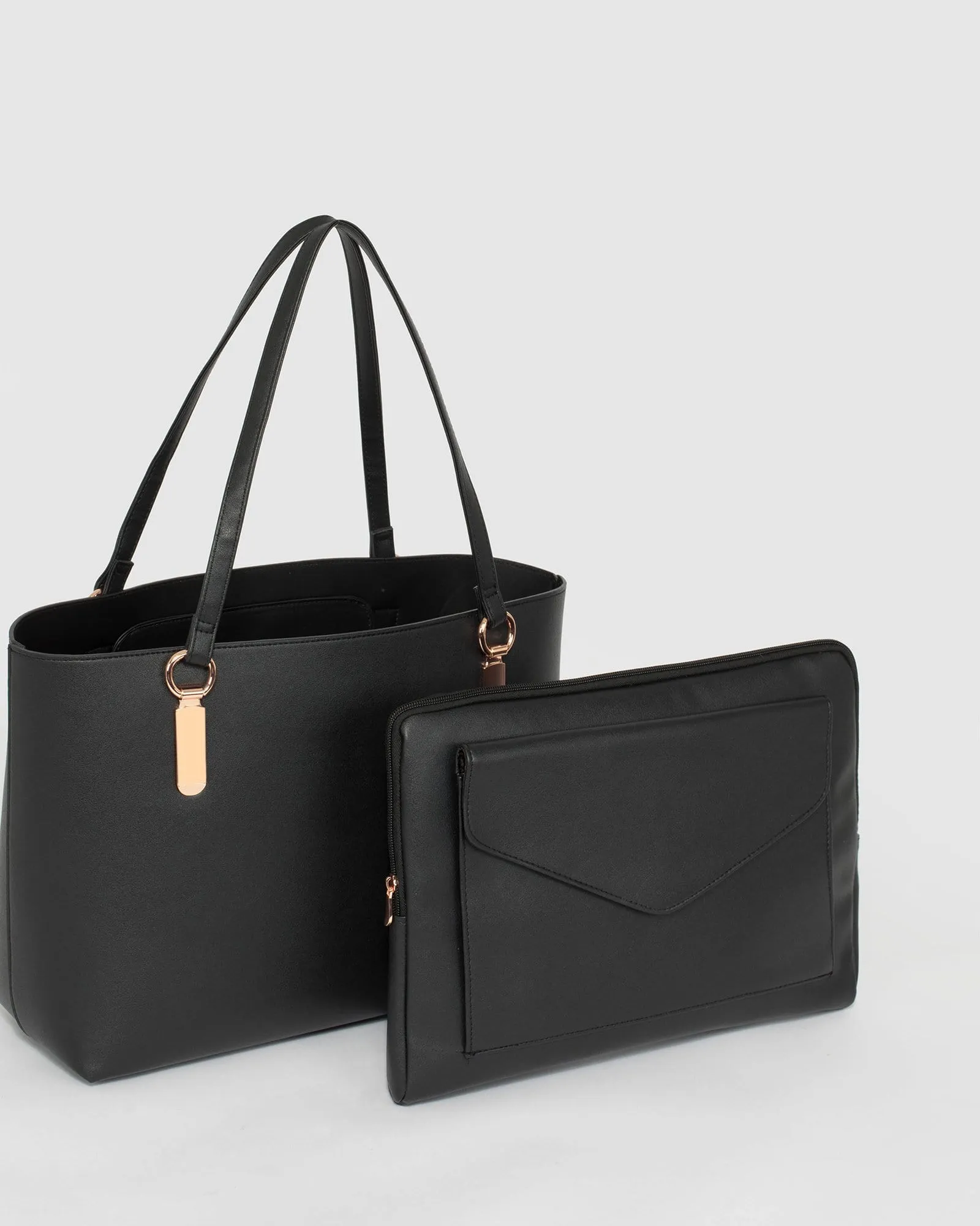 Black Angelina Tote Bag