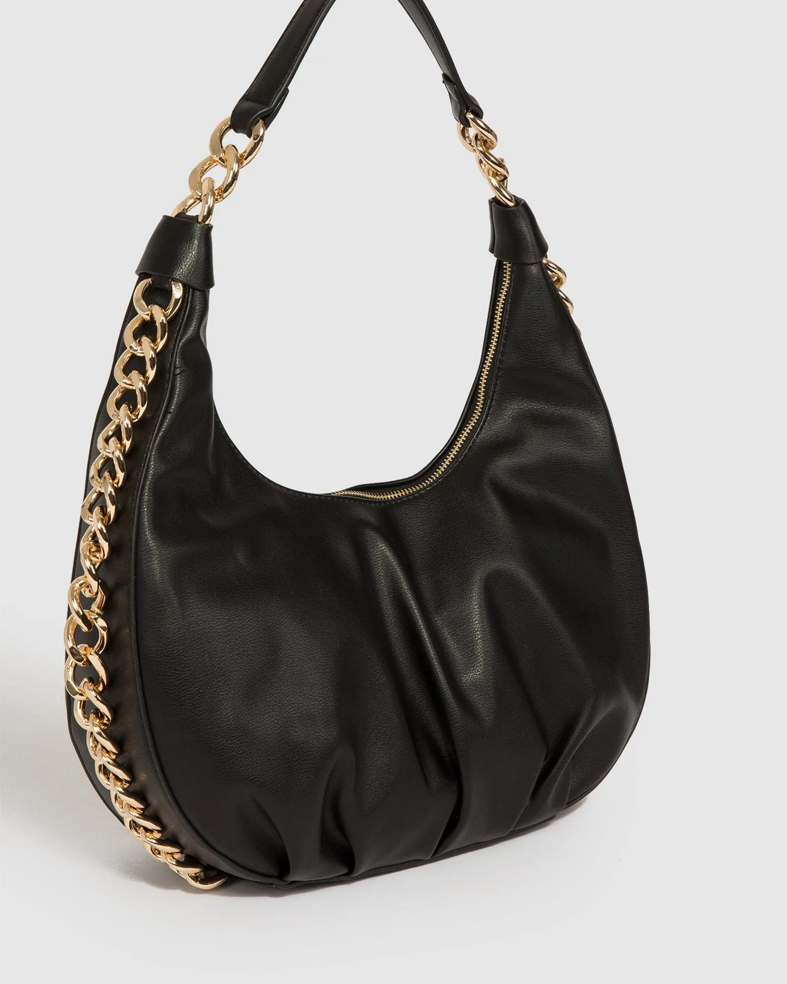 Black Becky Chain Shoulder Bag