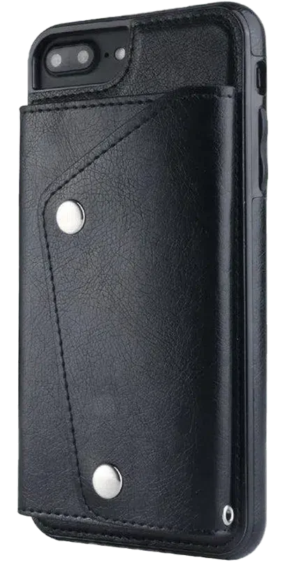 Black Vegan Leather | Wallet Case