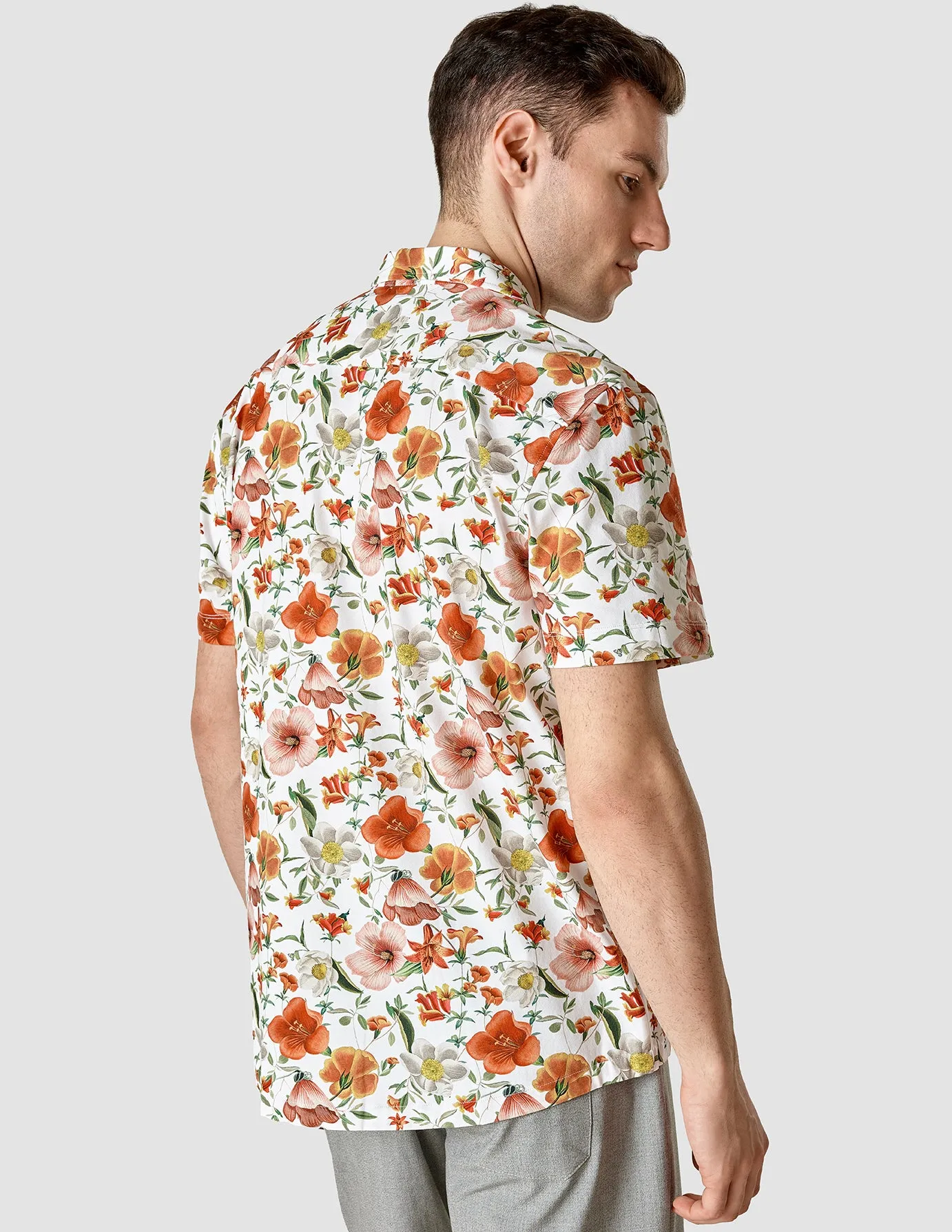 Bowling Short Sleeve Shirt Botanical