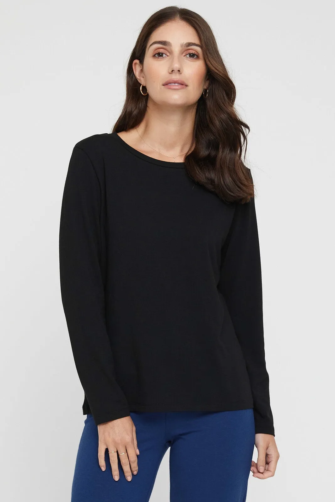 Cassie Crew Neck - Black