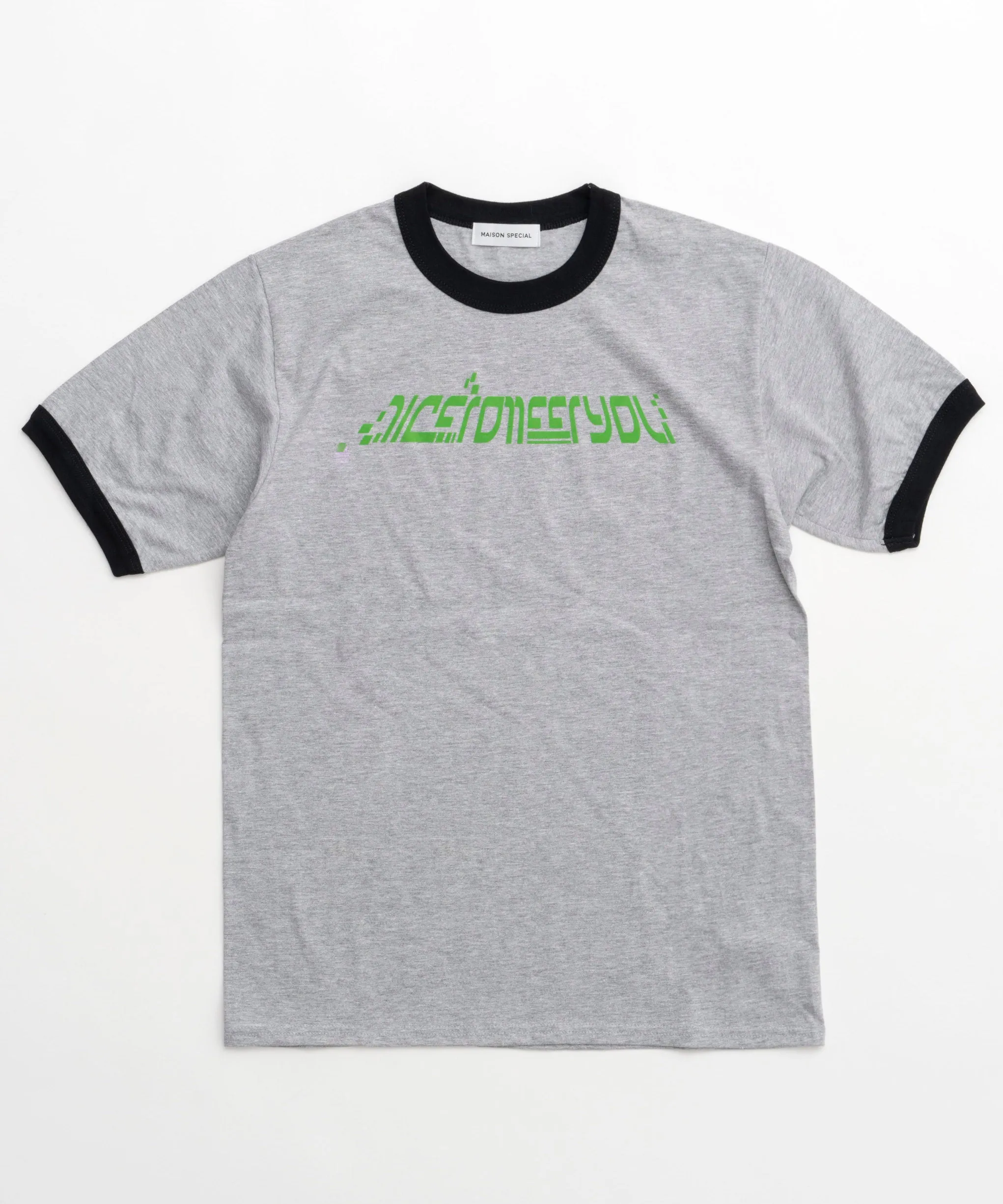 【CHIE NINOMIYA COLLABORATION】Nice To Meet You Ringer Tee