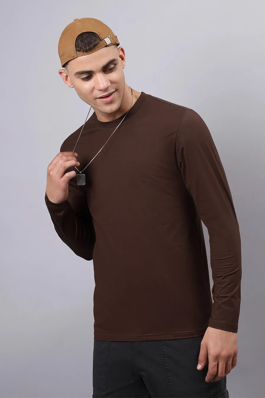 Classic Full sleeve in Coffee Brown