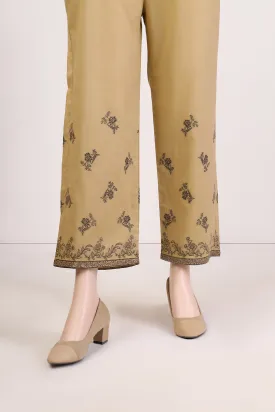 Cotton Jacquard Pants