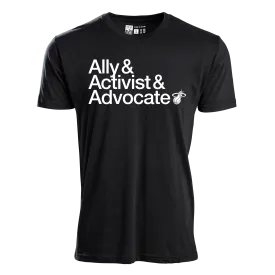 Court Culture Ally/Activist/Advocate Men's Tee