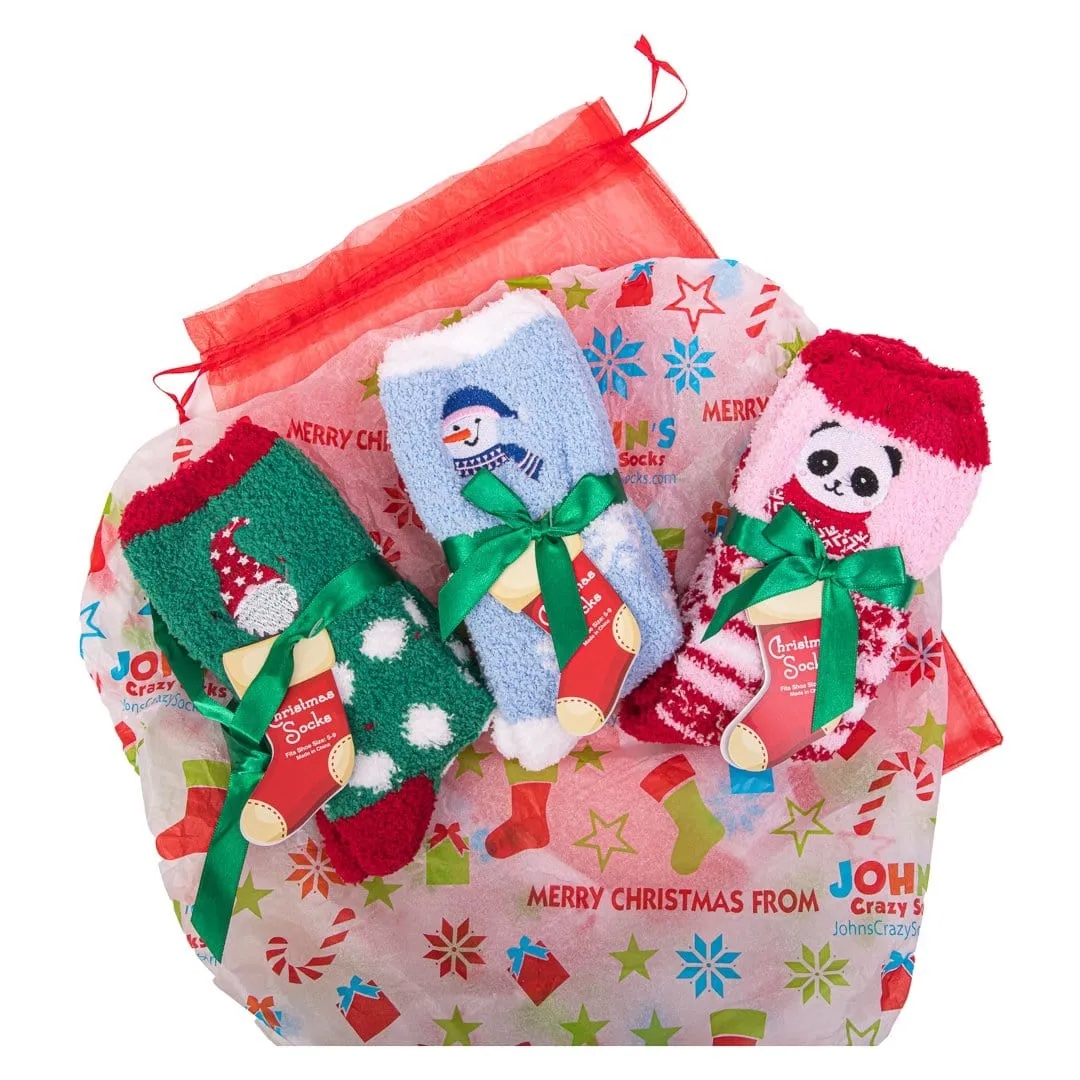 Cozy Christmas Gift Bag For Her