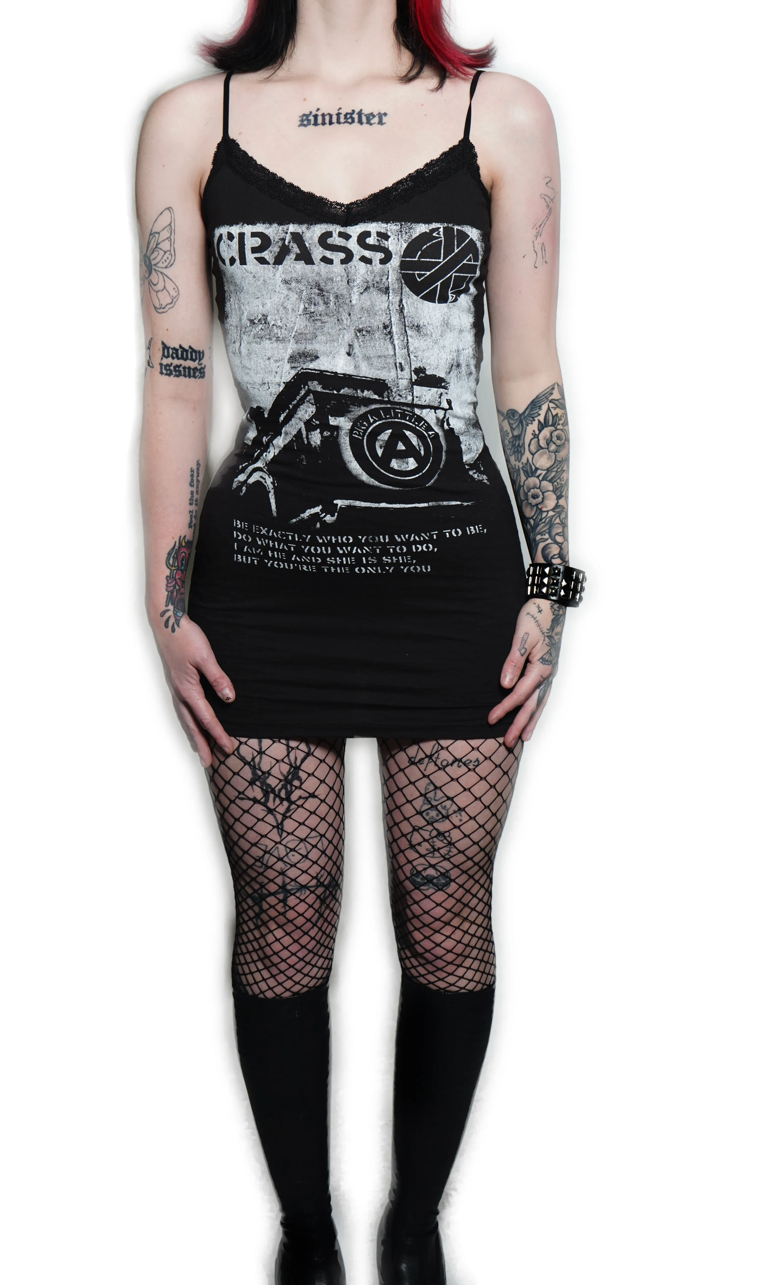 Crass Lace Strap Dress