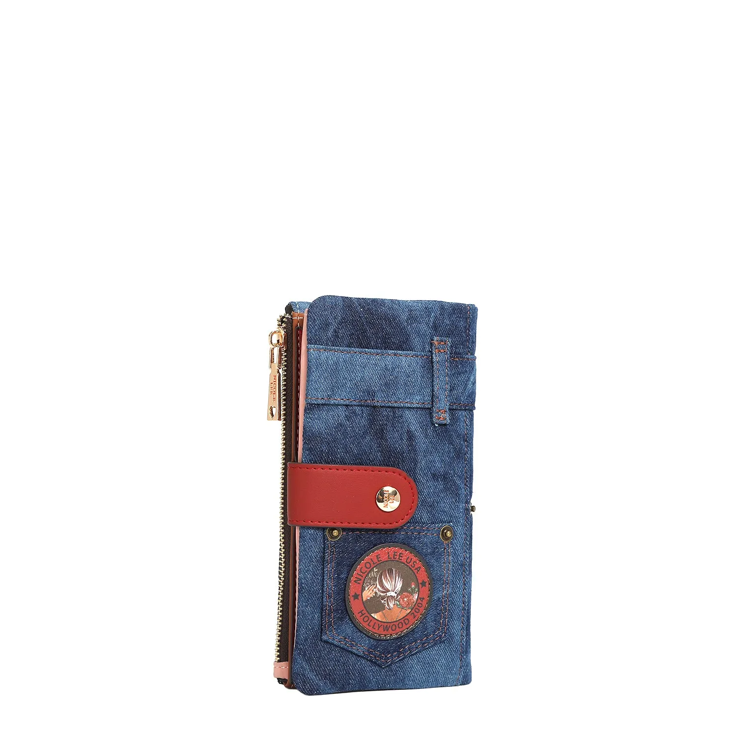 DENIM AMANDA 2 PIECE BIFOLD WALLET