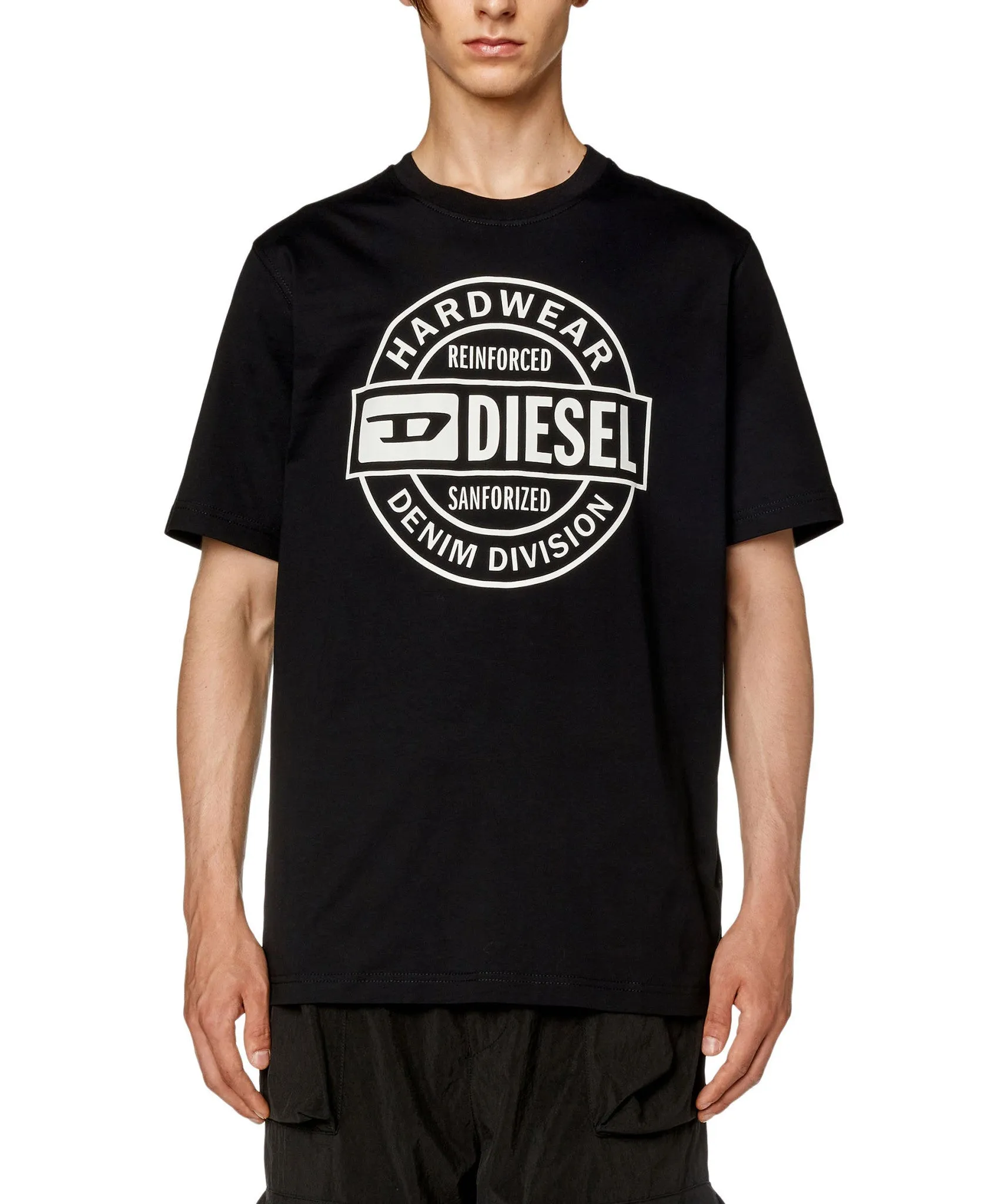 Diesel Black T-Just-L21 T-Shirt