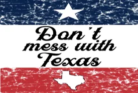 Don't Mess With Texas - Removable Patch