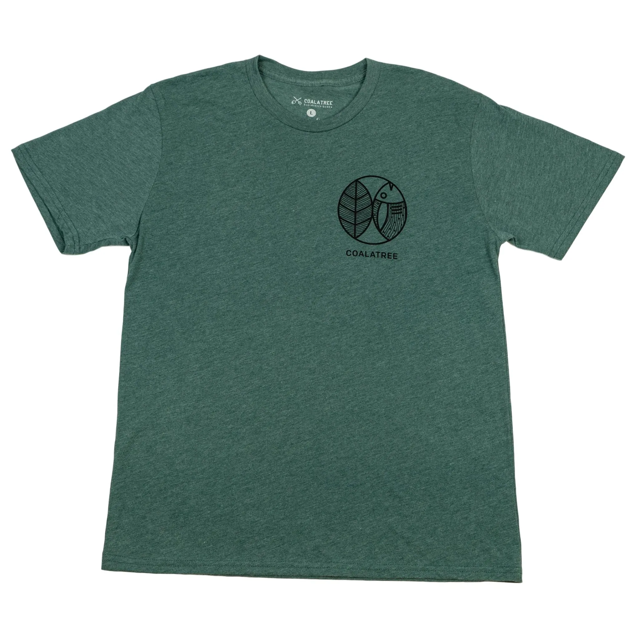 Fish finder tee - green