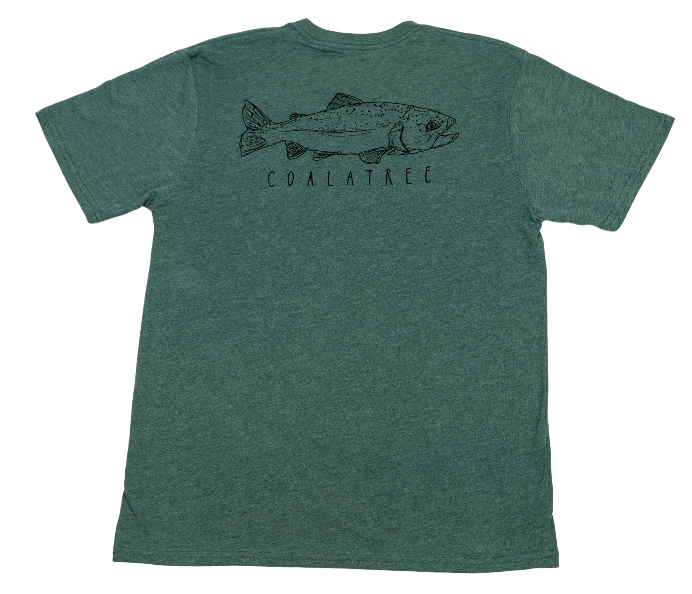 Fish finder tee - green