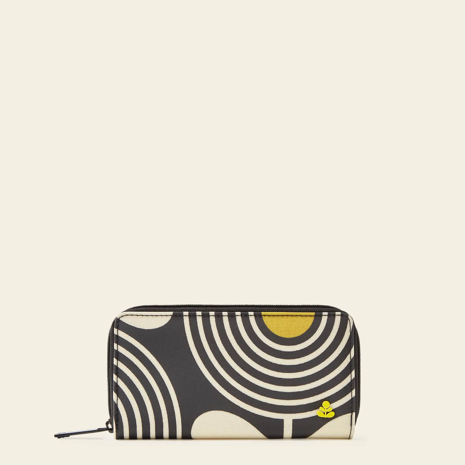 Forget Me Not Wallet - Giant Striped Tulip Noir