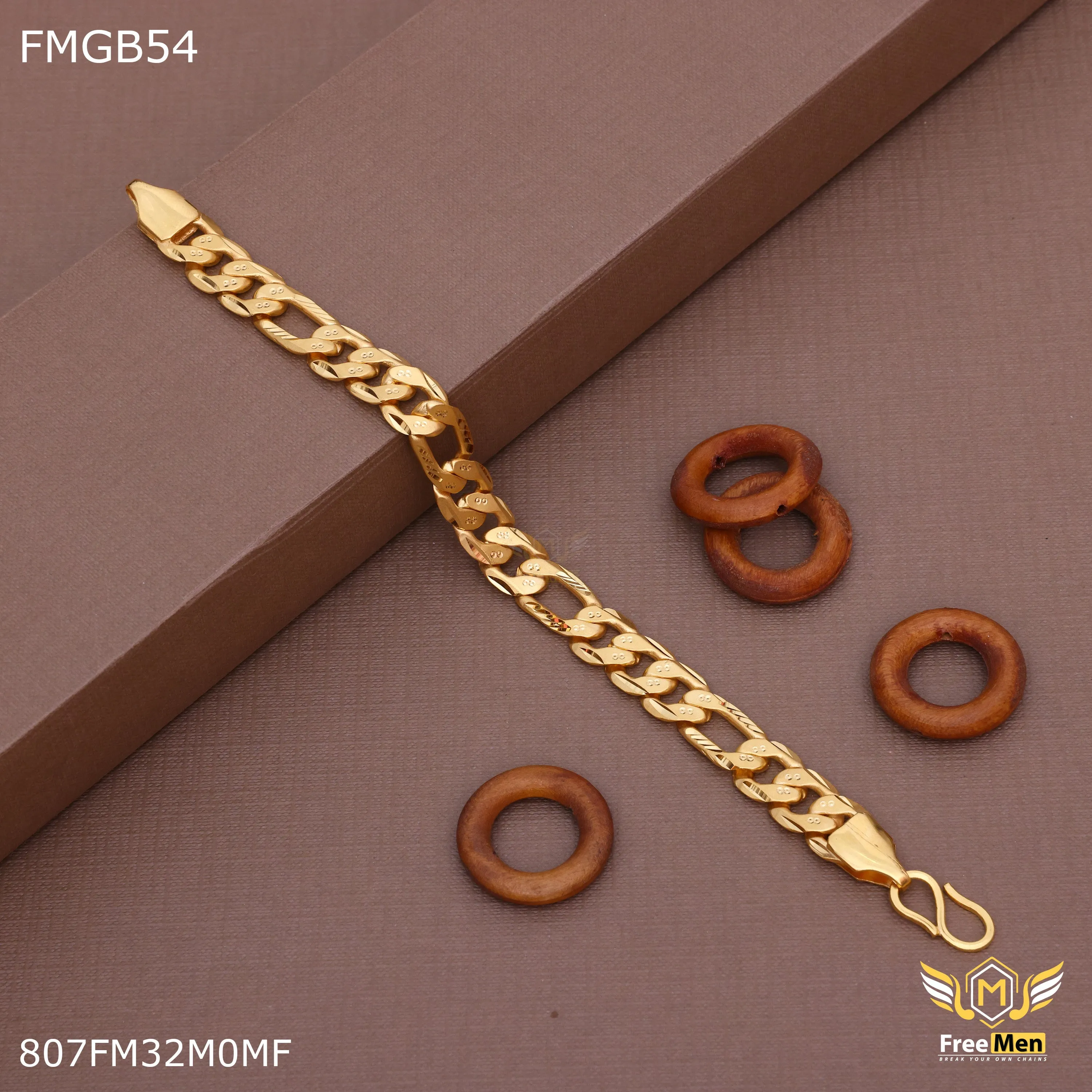 Freemen cuban link Bracelet for Man - FMGB54