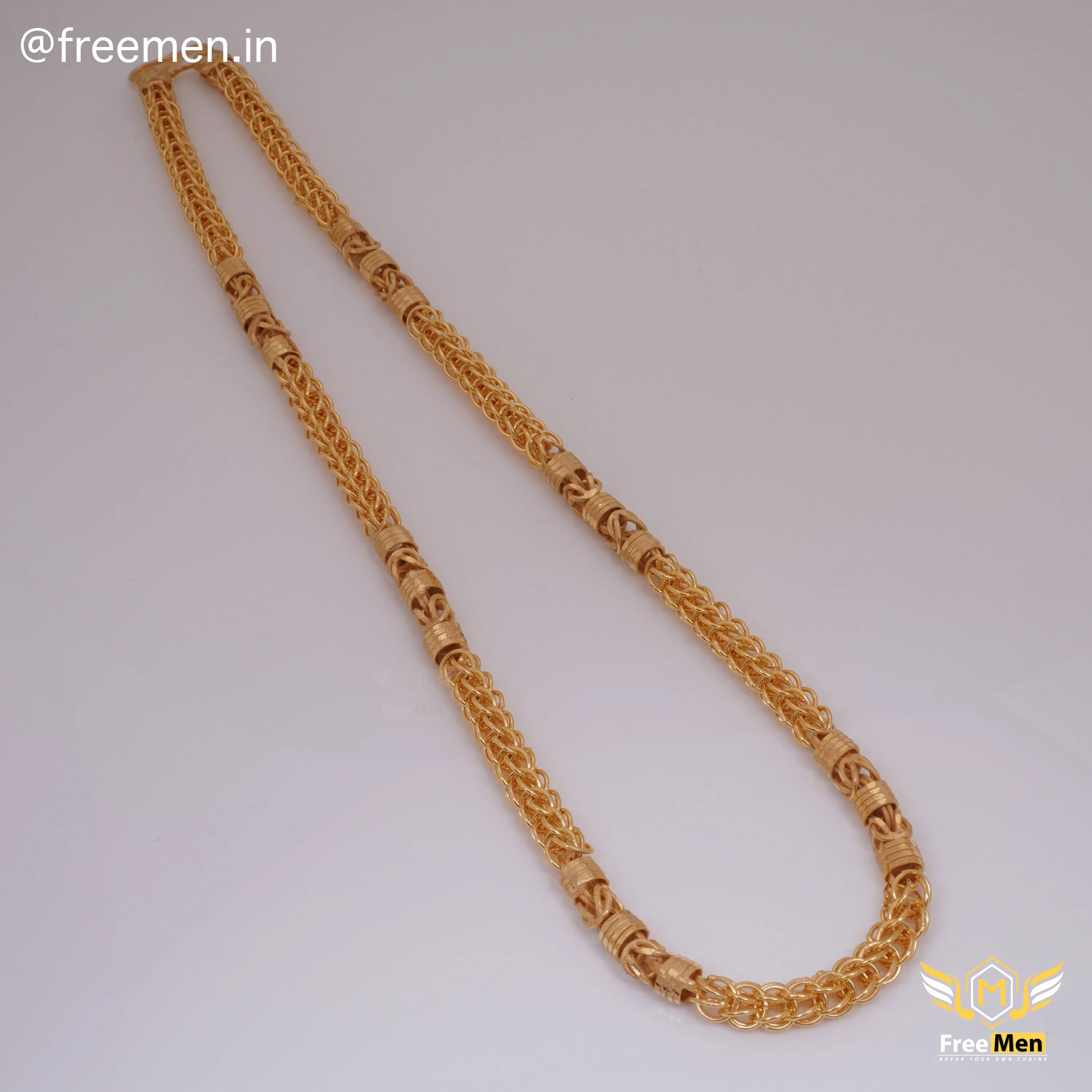 Freemen Fantastic Royal Ring Gold plated Chain - FM251