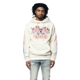 Fun French Terry Pullover Hoody - Cream