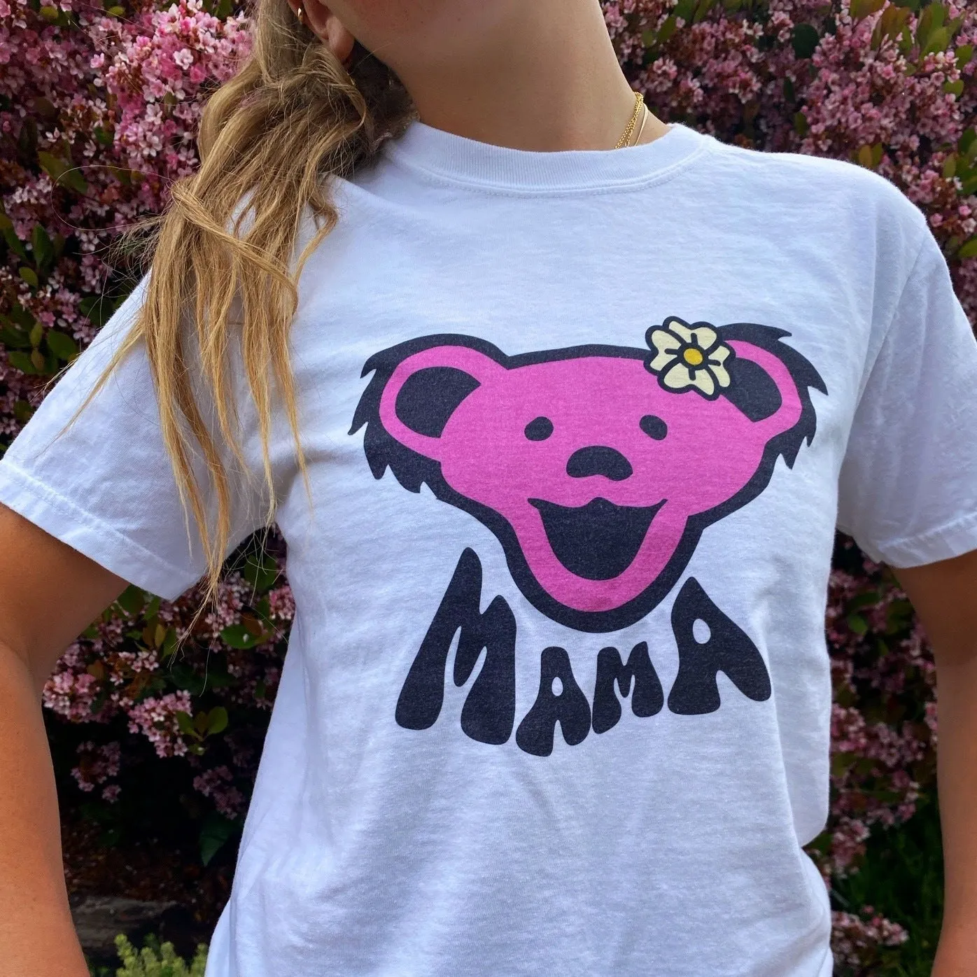 Grateful Dead | Pigment Dye Oversize Cotton Tee | Mama Bear