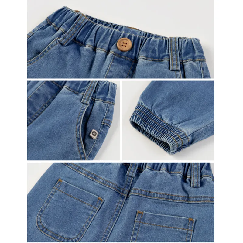 Happy Prince Blue Denim Baby Jogger Pants