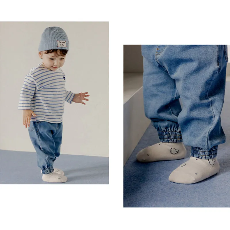 Happy Prince Blue Denim Baby Jogger Pants