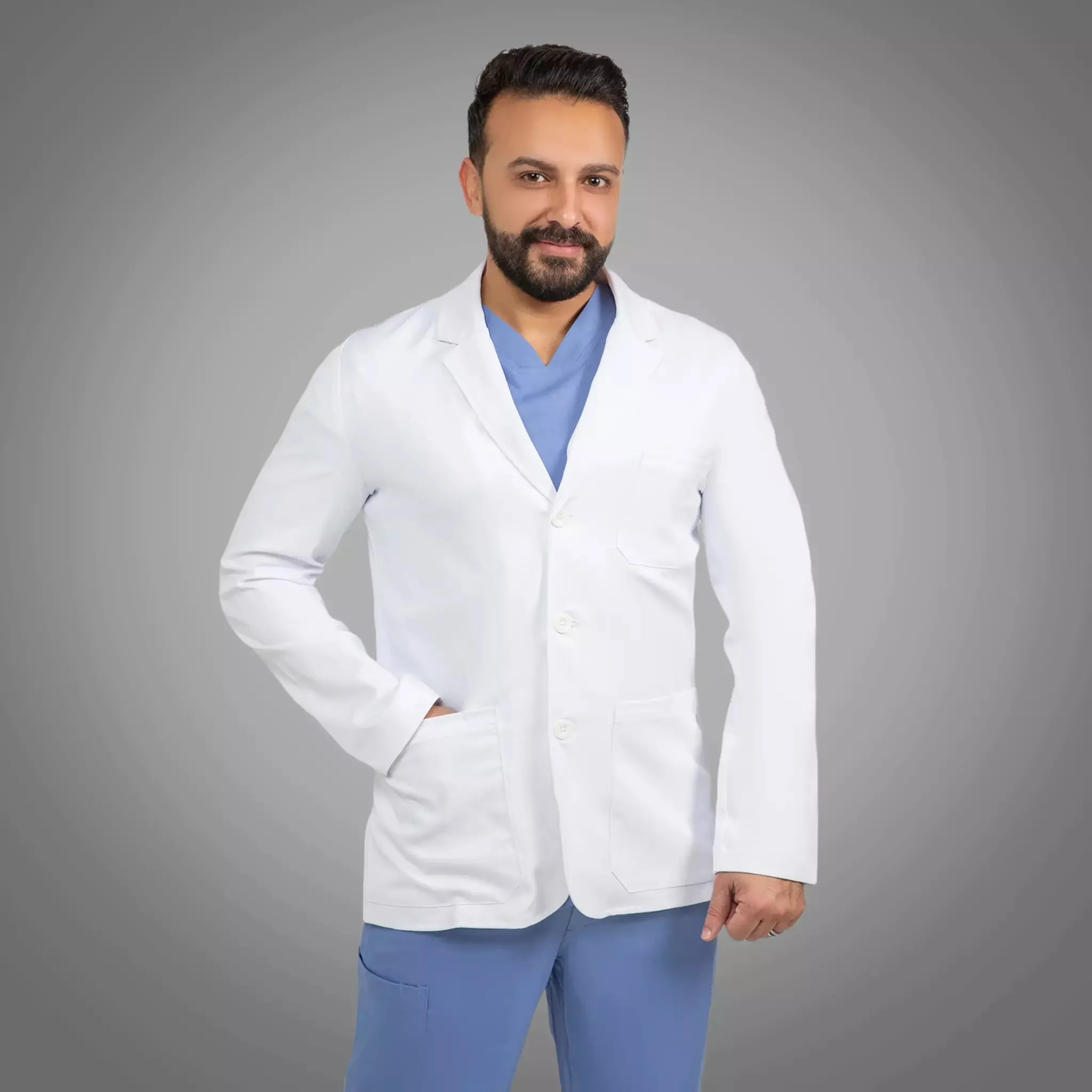 HH Leo Men's 30 Inch Lab Coat 5150