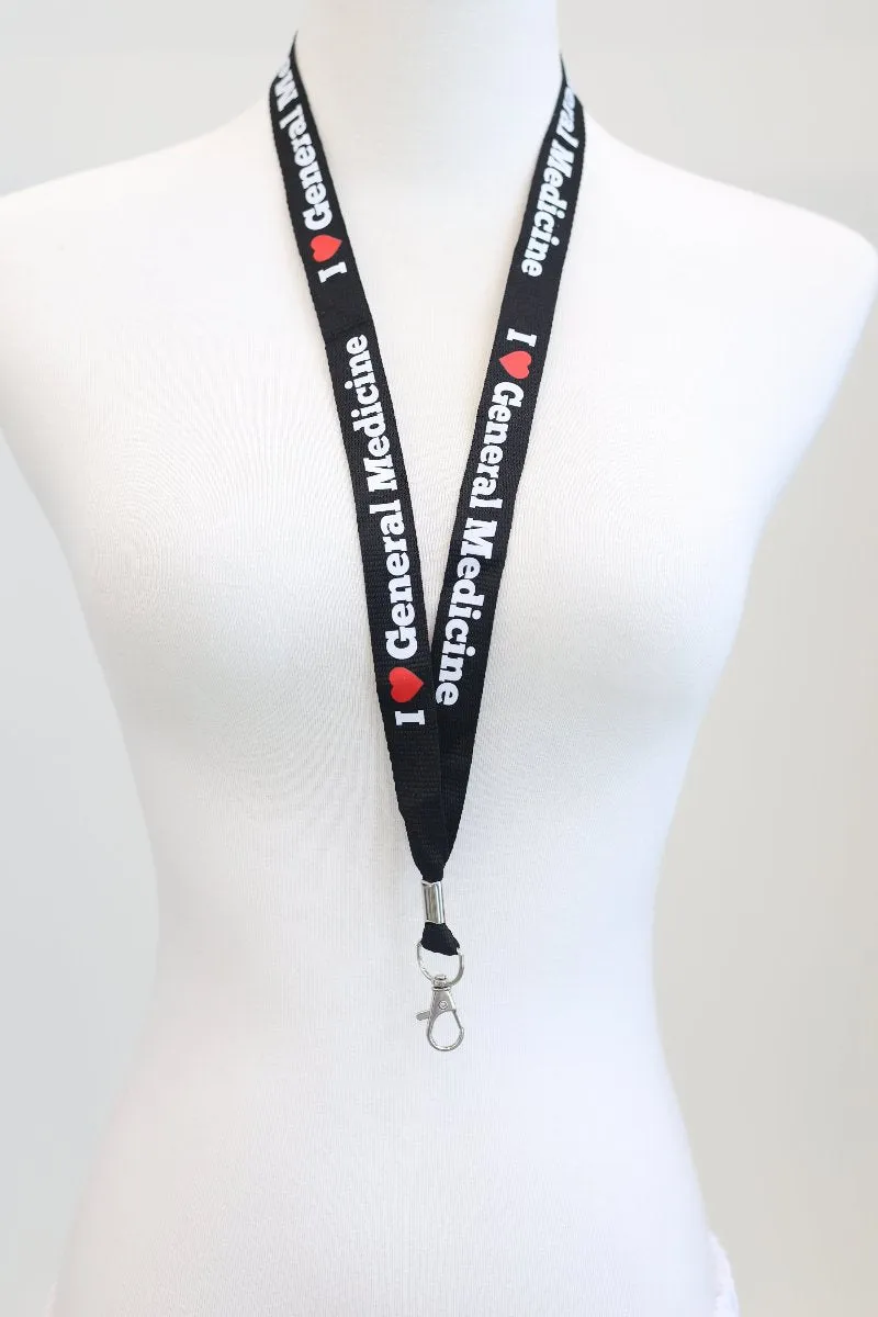 Optimized Title: Premium General Medicine Lanyard for Medical Enthusiasts