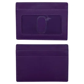 ILI NEW YORK 7201 ID AND CREDIT CARD HOLDER PURPLE