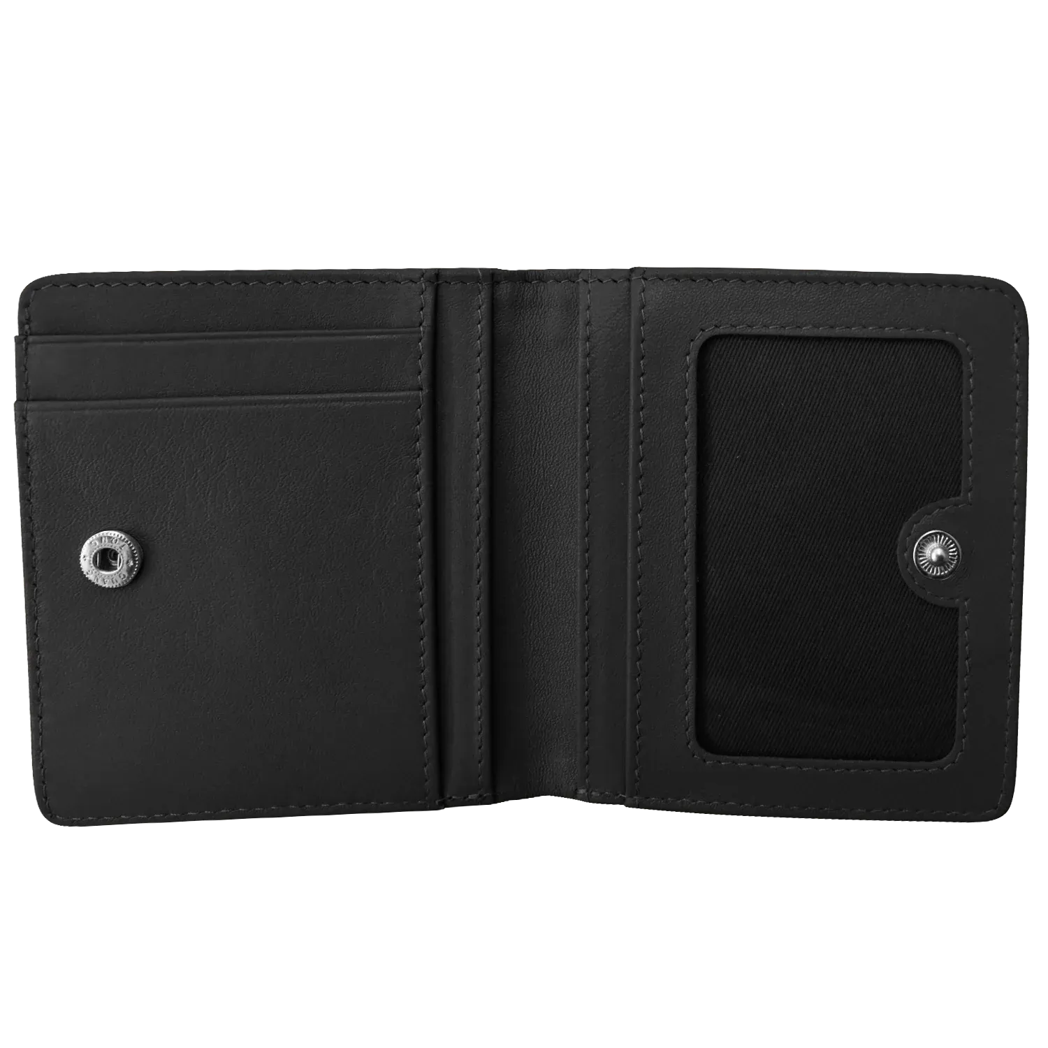 ILI NEW YORK  BI-FOLD WALLET GREY BLACK