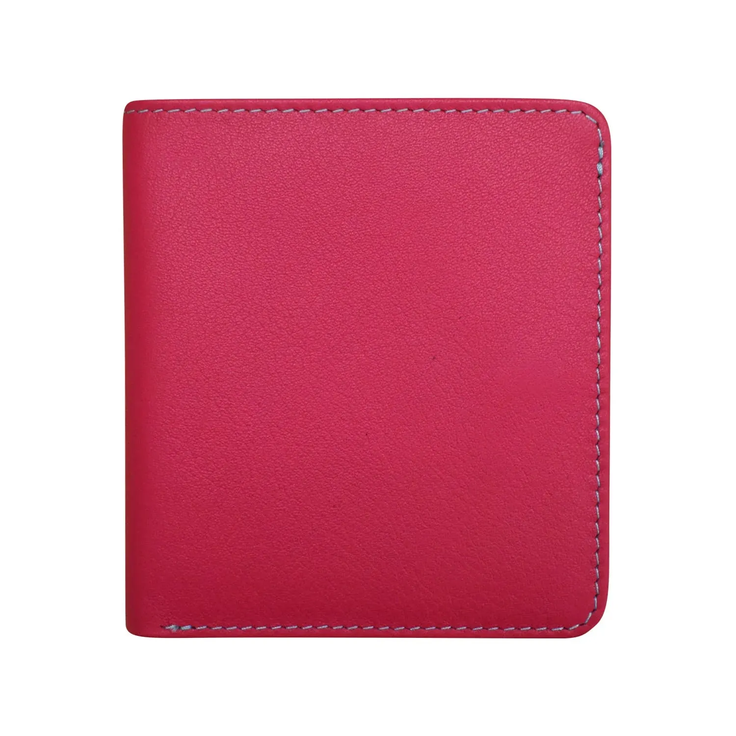 ILI NEW YORK BI-FOLD WALLET PINK TURQOISE