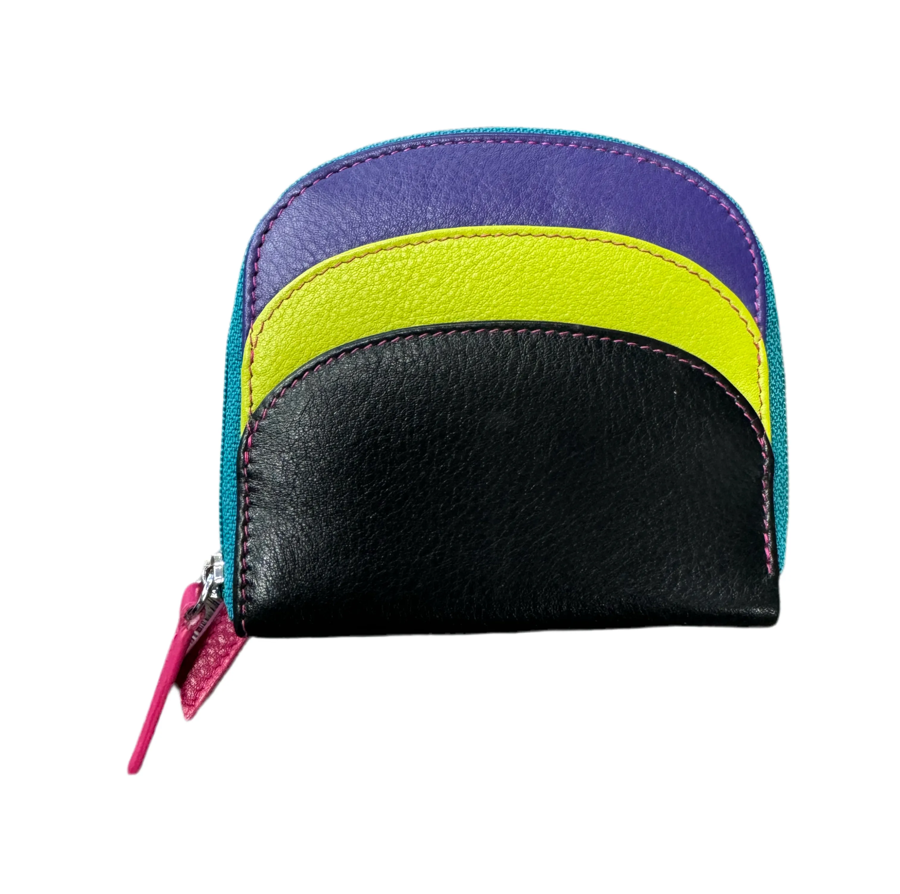 ILI NEW YORK DOME WALLET BLACK BRIGHTS