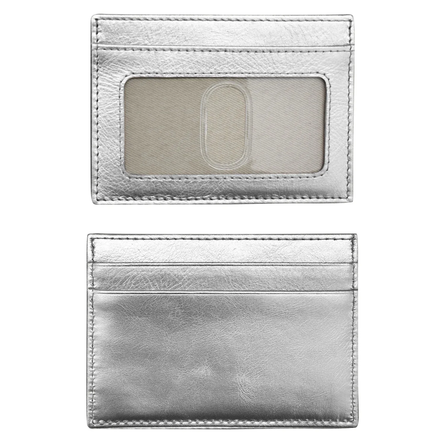 ILI NEW YORK ID CARD CASE SILVER