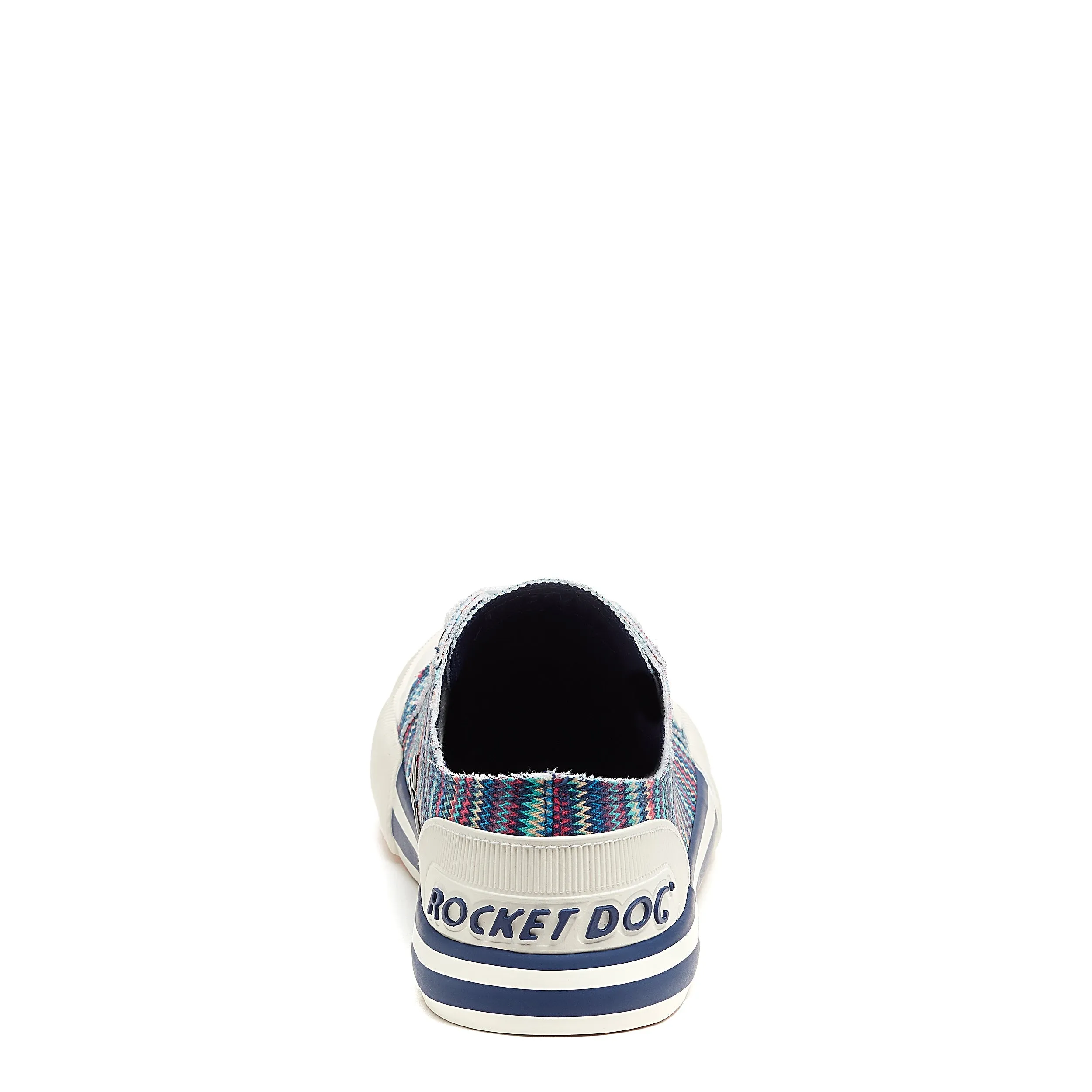 Jazzin Blue Stark Stripe Trainers