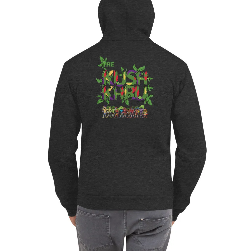 KHRU LOVE Zig Zag Zip-Up - Hoodie sweater