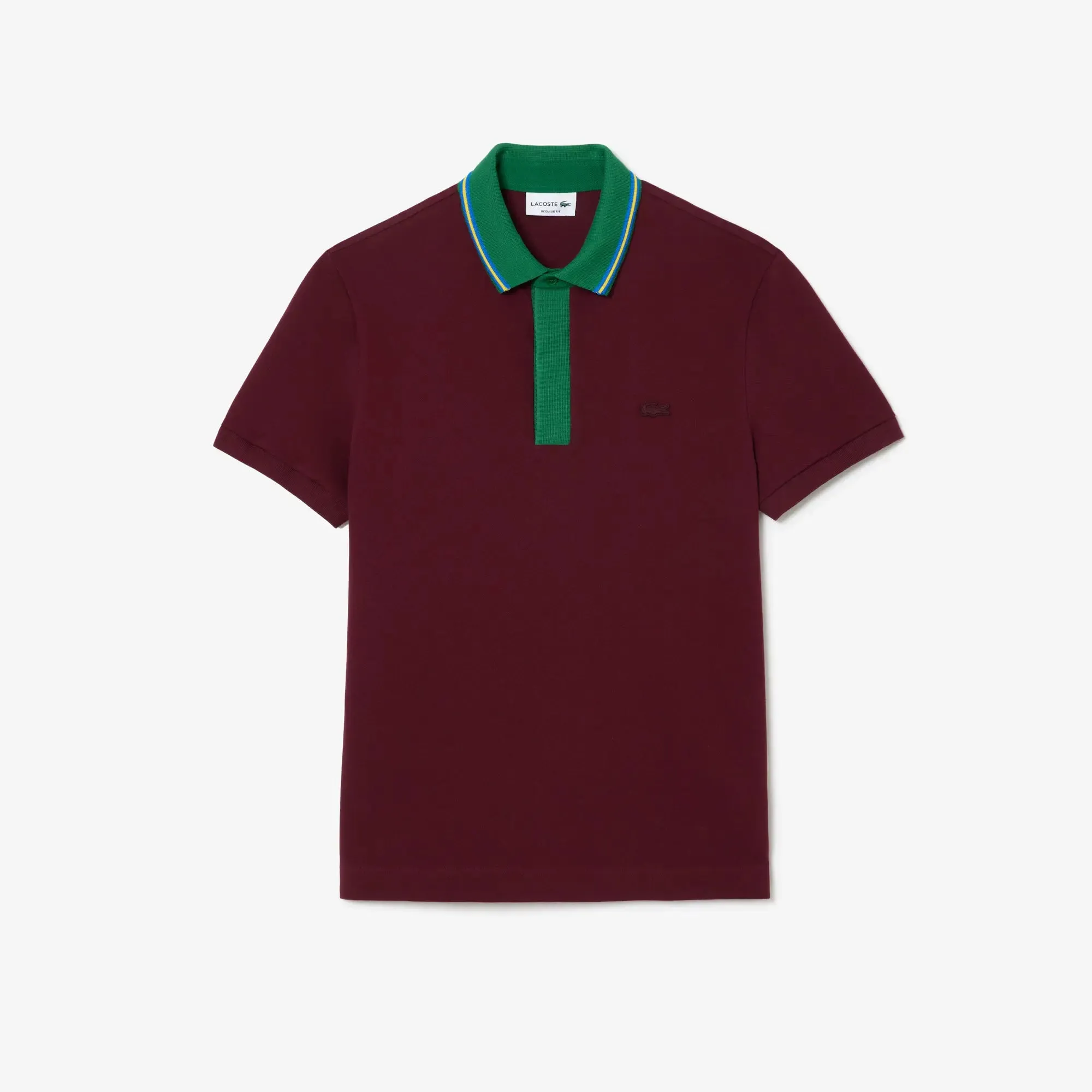 Lacoste Smart Paris Regular Fit Contrast Neck Polo Shirt