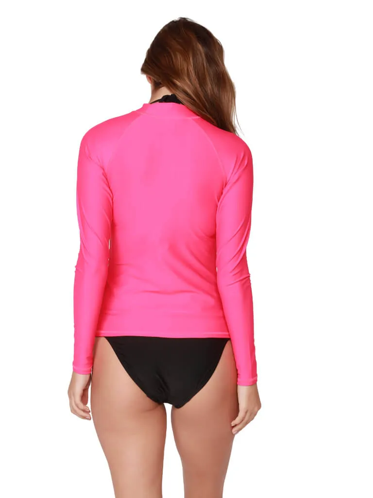 Ladies' UV Sun Protection Long Sleeve rash guard