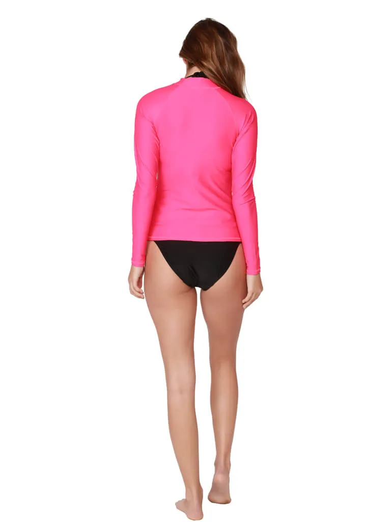 Ladies' UV Sun Protection Long Sleeve rash guard