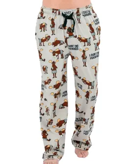 Lazy One Men's Don't Do Mornings PJ Pants